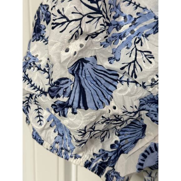 Ela seashell and floral dress sz 8 - Picture 3 of 7